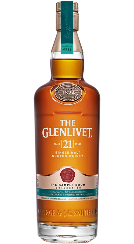 Glenlivet 21 ani The Sample Room Collection Single Malt Whisky 0.7L